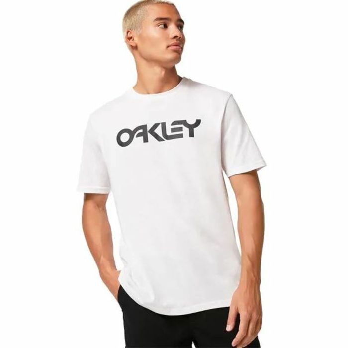 Camiseta Deportiva de Manga Corta Oakley Mark Ii 2.0 Blanco 2