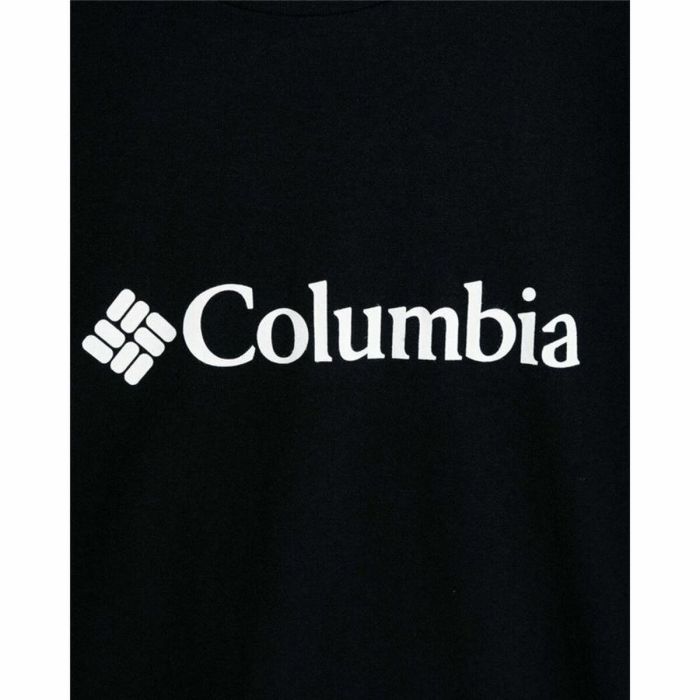 Camiseta de Manga Corta Hombre Columbia CSC Basic Logo Negro 2