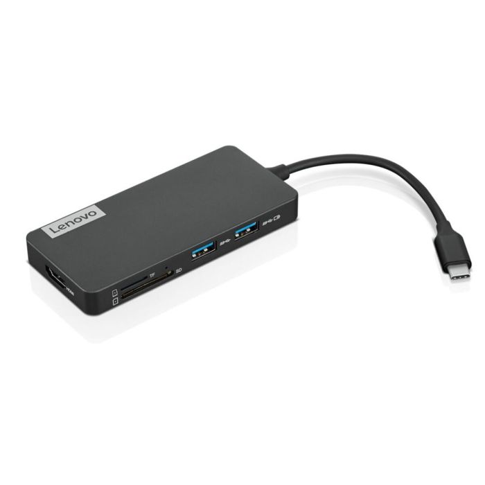 Hub USB Lenovo 4X90V55523 Negro