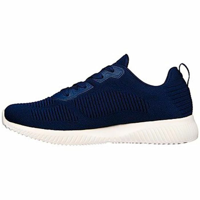 Zapatillas Deportivas Mujer Skechers Bobs Squad Tough Azul 3