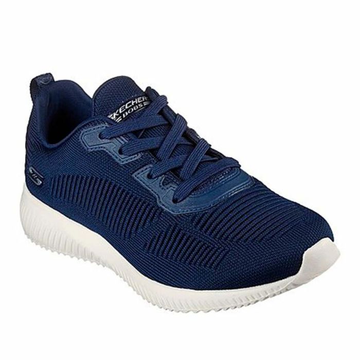 Zapatillas Deportivas Mujer Skechers Bobs Squad Tough Azul 1