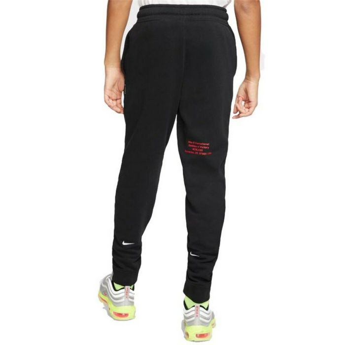 Pantalón de Chándal para Niños Nike Swoosh Niños Negro 5