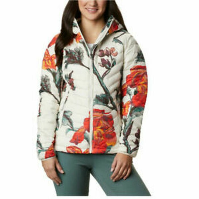 Chaqueta Deportiva para Mujer Columbia POWDER LITE WK1499-192 Blanco