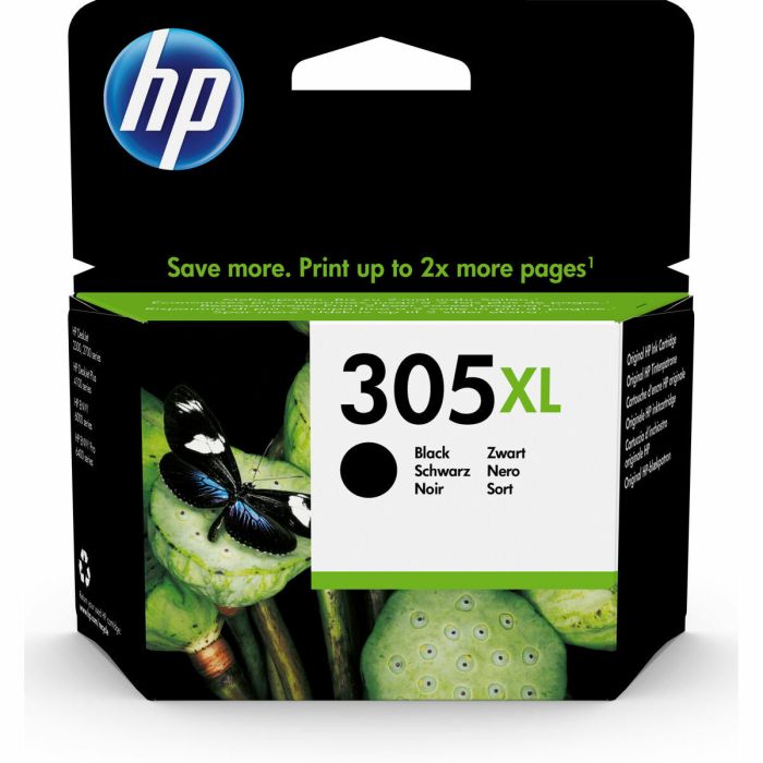 Cartucho de Tinta Original HP 305XL Negro