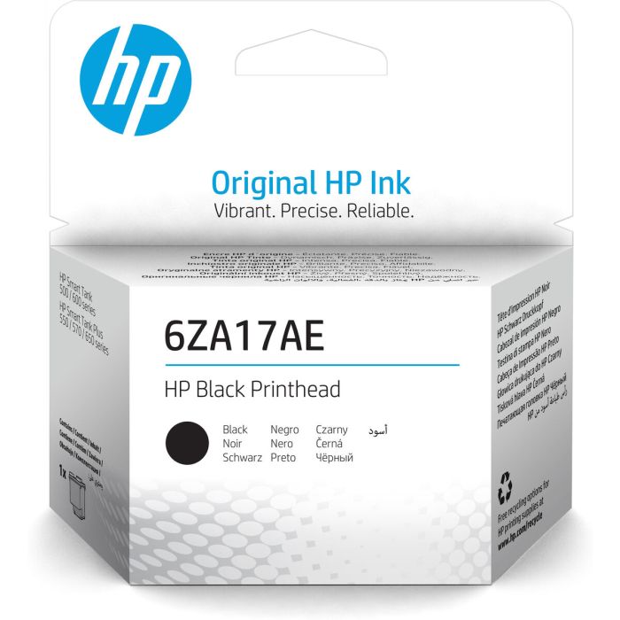 Cartucho de Tinta Original HP 6ZA17AE Negro