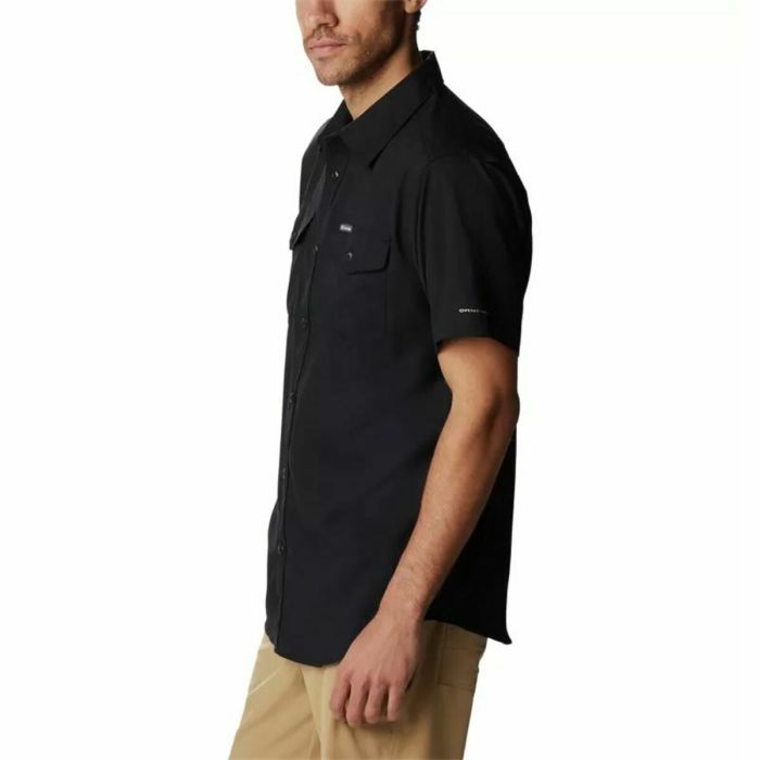 Camisa Columbia Utilizer™ II Solid Short Negro 3