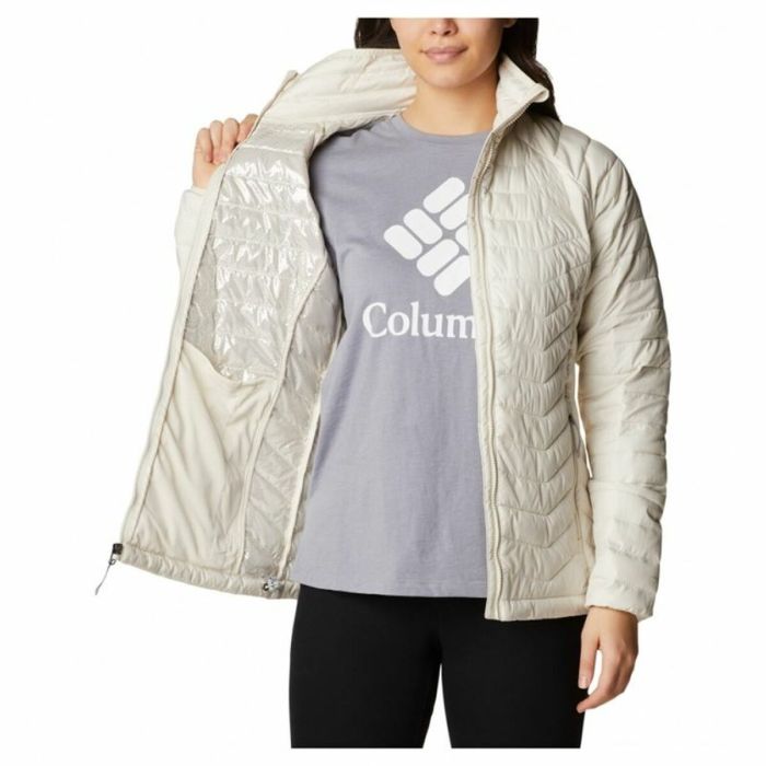 Chaqueta Deportiva para Mujer Columbia Powder Lite Blanco 2