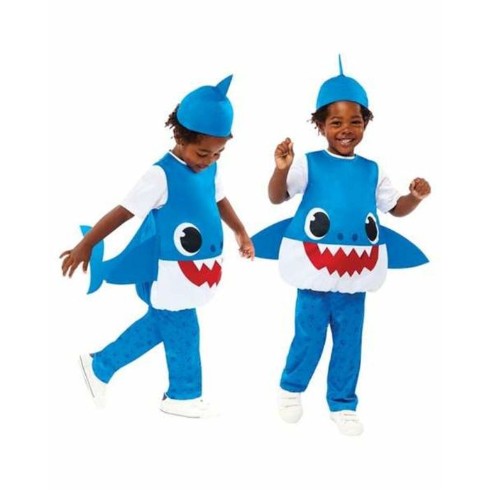 Disfraz para Niños Baby Shark Azul 3 Piezas