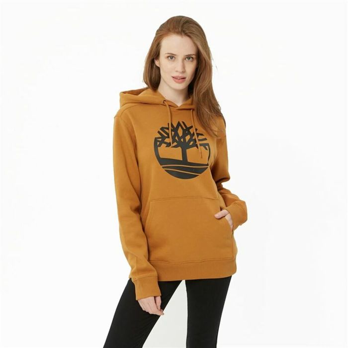 Sudadera con Capucha Hombre Timberland Kenn Tree Logo  Naranja Oscuro 2