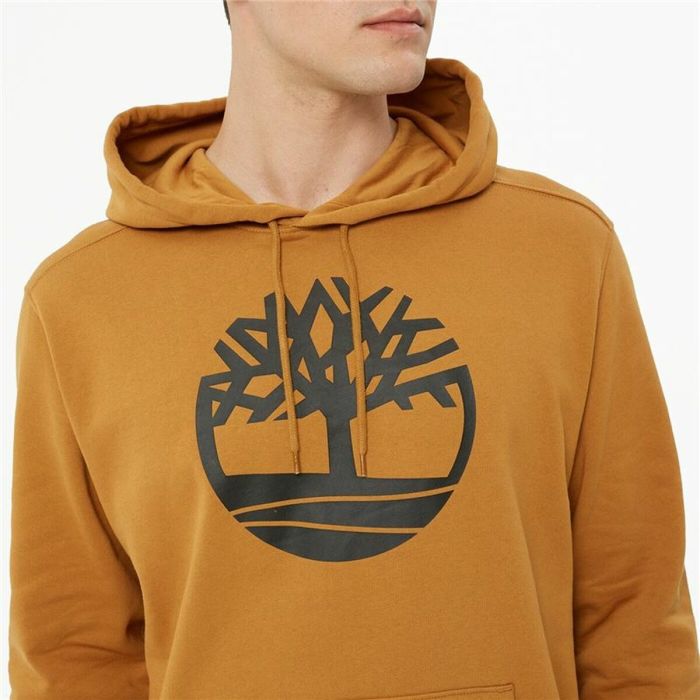 Sudadera con Capucha Hombre Timberland Kenn Tree Logo  Naranja Oscuro 1