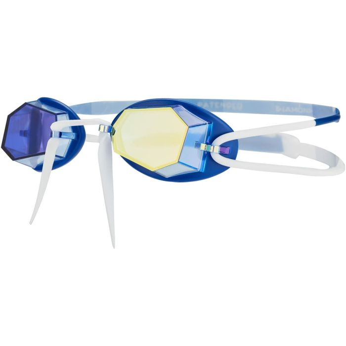 Gafas de Natación Zoggs Diamond Mirror Azul Blanco Talla única 3