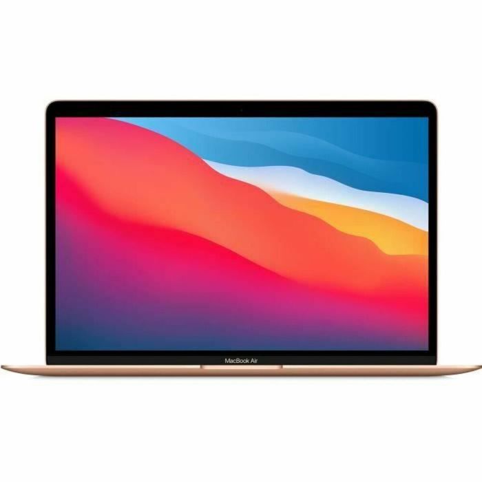 Apple - 13.3 MacBook Air (2020) - Chip Apple M1 - 8GB RAM - 256GB de almacenamiento - Dorado - AZERTY