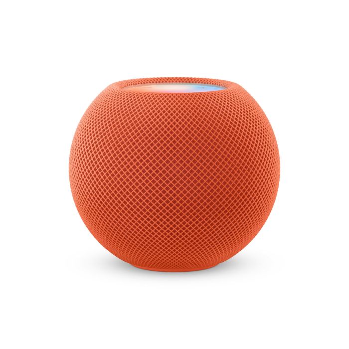 Apple HomePod mini Altavoz Inteligente con Asistente Virtual Siri, Control por Voz, Wi-Fi y Bluetooth 5.0 - Naranja