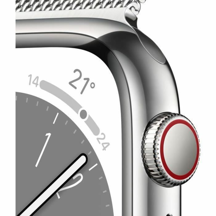 Smartwatch Apple Series 8 4G Plateado WatchOS 9 2