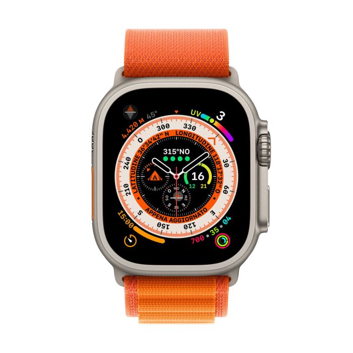 Smartwatch Apple Watch Ultra Naranja 32 GB 49 mm 1 Smartwatch Apple Watch Ultra Naranja 32 GB 49 mm 1