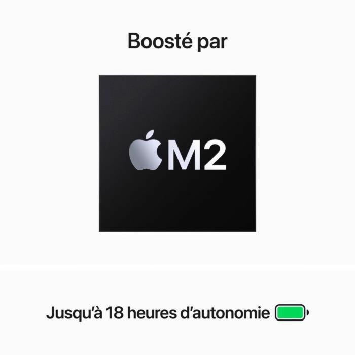Notebook Apple MacBook Air 8 GB RAM M2 AZERTY Azerty Francés 3