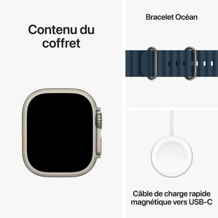 Smartwatch Apple Ultra 2 Azul Titanio 49 mm 1