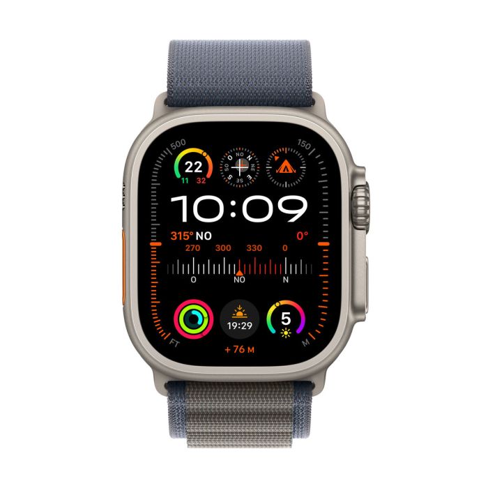 Smartwatch Apple MREK3TY/A Azul Dorado 49 mm