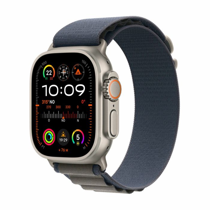 Apple Watch Ultra 2/ GPS/ Cellular/ 49mm/ Caja de Titanio/ Correa Loop Alpine Azul L Grande