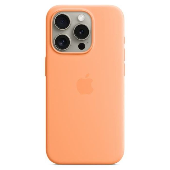 Funda para Móvil Apple   Naranja iPhone 15 Pro 1