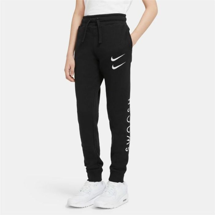 Pantalón Deportivo Infantil Nike Swoosh Negro 6