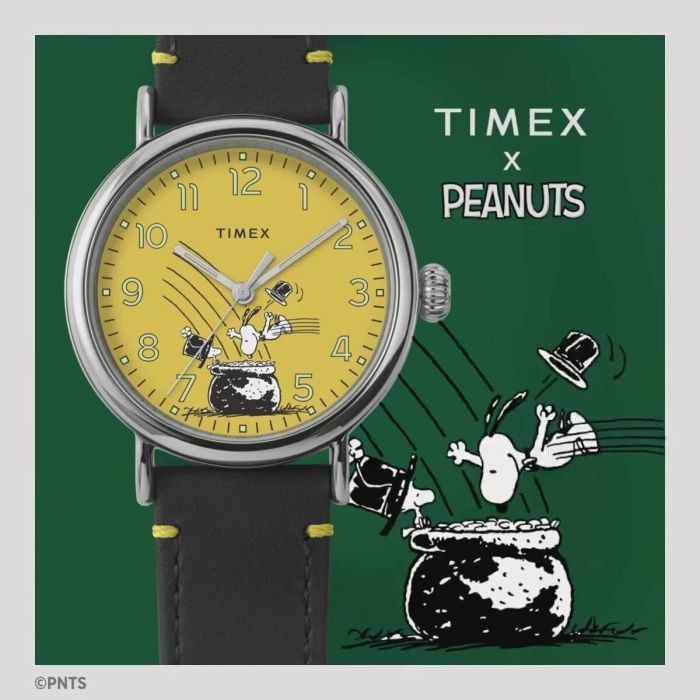 Reloj Unisex Timex Snoopy St. Patrick (Ø 40 mm) 1
