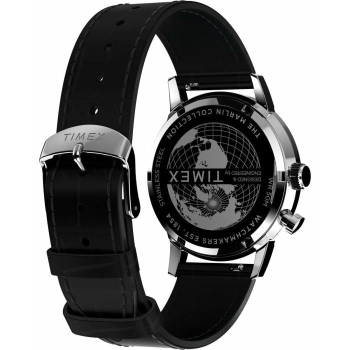 Reloj Hombre Timex MARLIN MOONPHASE Negro (Ø 40 mm) 4
