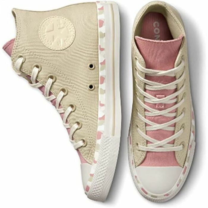 Zapatillas Casual Mujer Converse Chuck Taylor All Star Beige 1