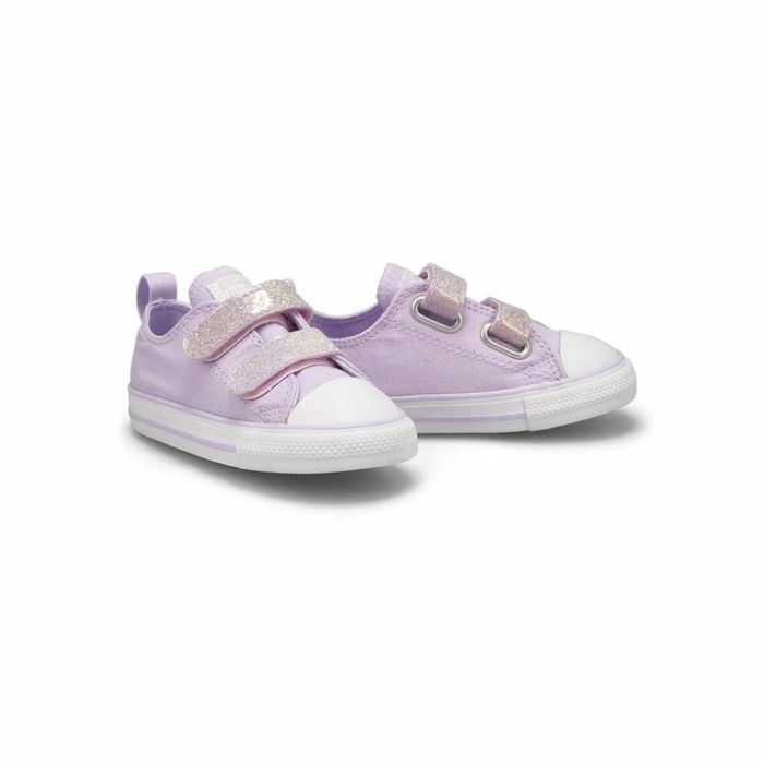 Zapatillas de Deporte para Bebés Converse Chuck Taylor All-Star 2V Lavanda 3