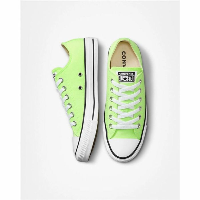 Zapatillas Casual de Mujer Converse Chuck Taylor All-Star Verde Fluorescente 1