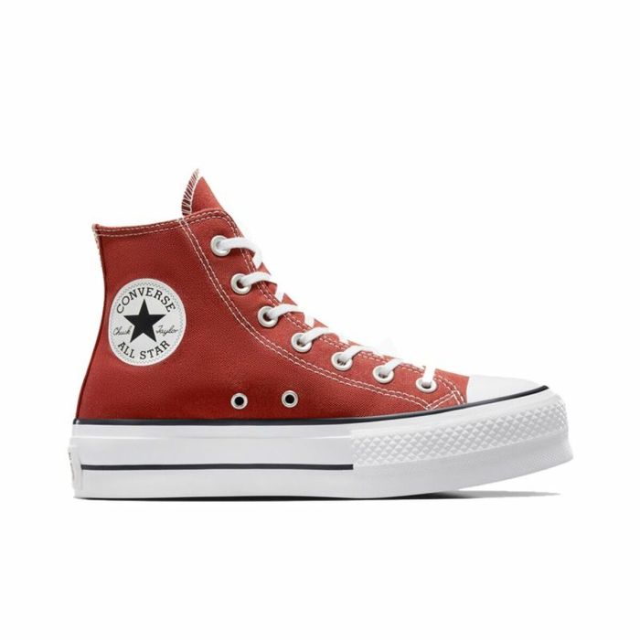 Zapatillas Casual Mujer Converse Chuck Taylor All Star Lift Hi Marrón 0 Zapatillas Casual Mujer Converse Chuck Taylor All Star Lift Hi Marrón 0