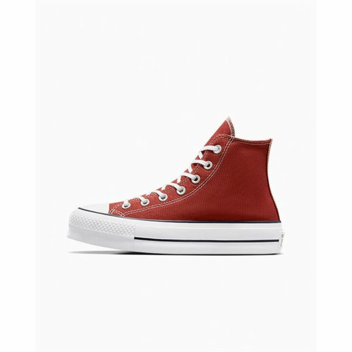 Zapatillas Casual Mujer Converse Chuck Taylor All Star Lift Hi Marrón 5 Zapatillas Casual Mujer Converse Chuck Taylor All Star Lift Hi Marrón 5