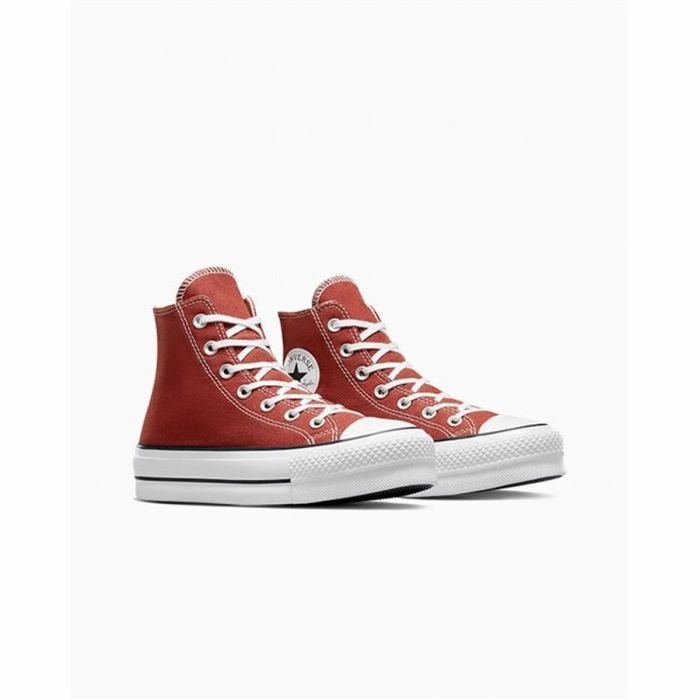 Zapatillas Casual Mujer Converse Chuck Taylor All Star Lift Hi Marrón 2 Zapatillas Casual Mujer Converse Chuck Taylor All Star Lift Hi Marrón 2