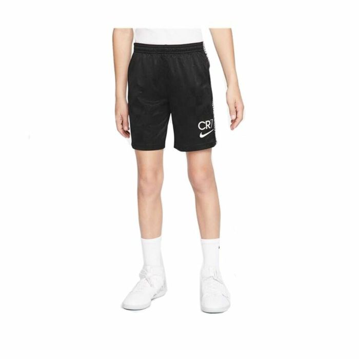 Pantalones Cortos Deportivos para Niños Nike Dri-Fit CR7 Fútbol Negro 7