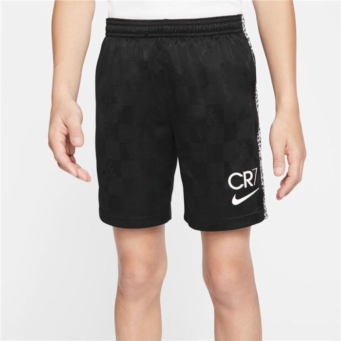 Pantalones Cortos Deportivos para Niños Nike Dri-Fit CR7 Fútbol Negro 6