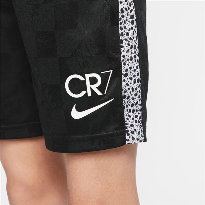 Pantalones Cortos Deportivos para Niños Nike Dri-Fit CR7 Fútbol Negro 4