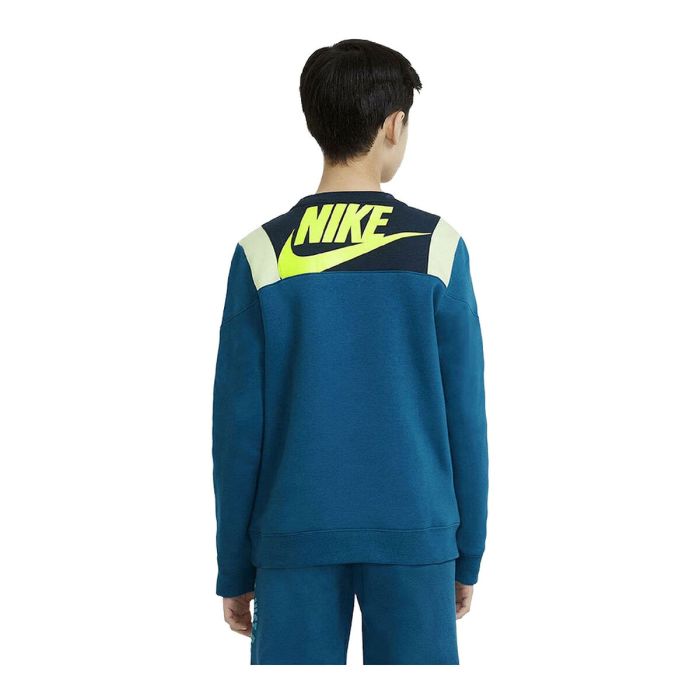 Sudadera sin Capucha Niño Nike Amplify Azul 3 Sudadera sin Capucha Niño Nike Amplify Azul 3