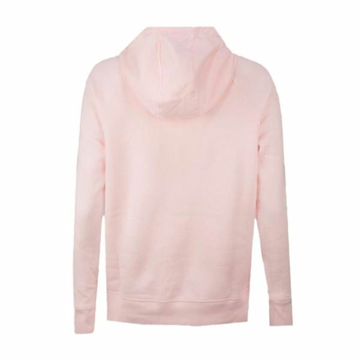 Sudadera con Capucha Mujer Under Armour Rival Fleece Rosa 3