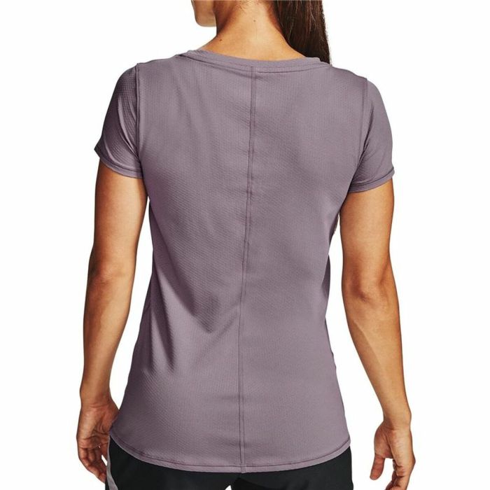 Camiseta de Manga Corta Mujer Under Armour HeatGear Morado 1