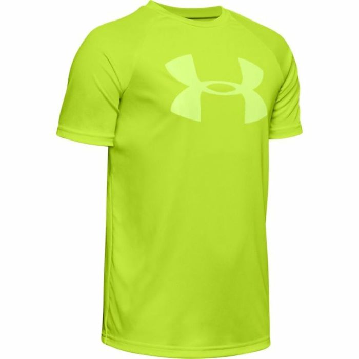 Camiseta de Manga Corta Niño Under Armour Tech Big Logo Amarillo Camiseta de Manga Corta Niño Under Armour Tech Big Logo Amarillo