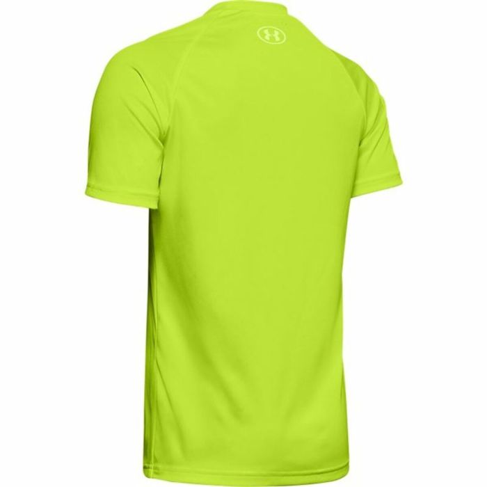 Camiseta de Manga Corta Niño Under Armour Tech Big Logo Amarillo 1