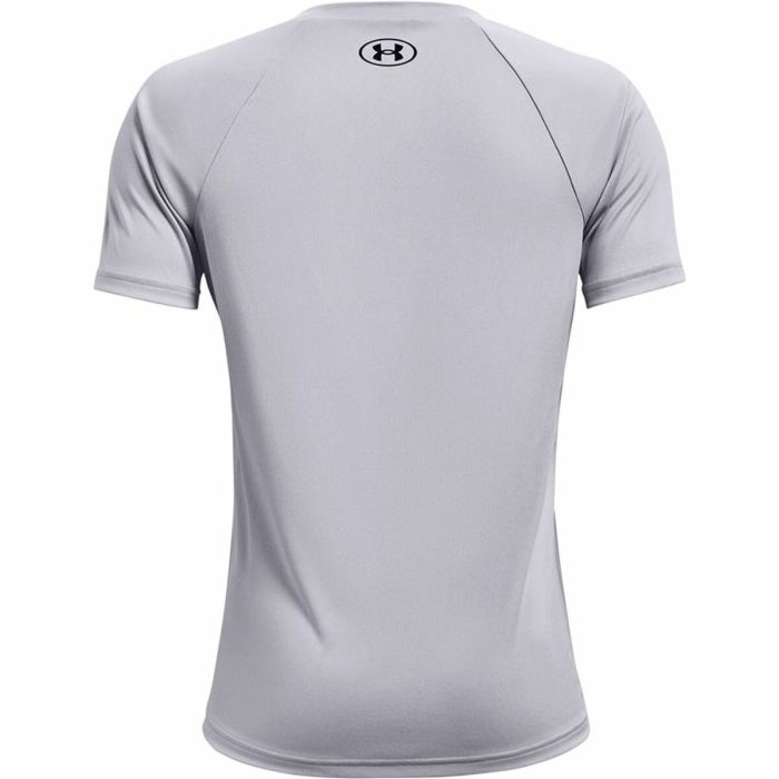 Camiseta de Manga Corta Infantil Under Armour Tech Big Logo Gris 1