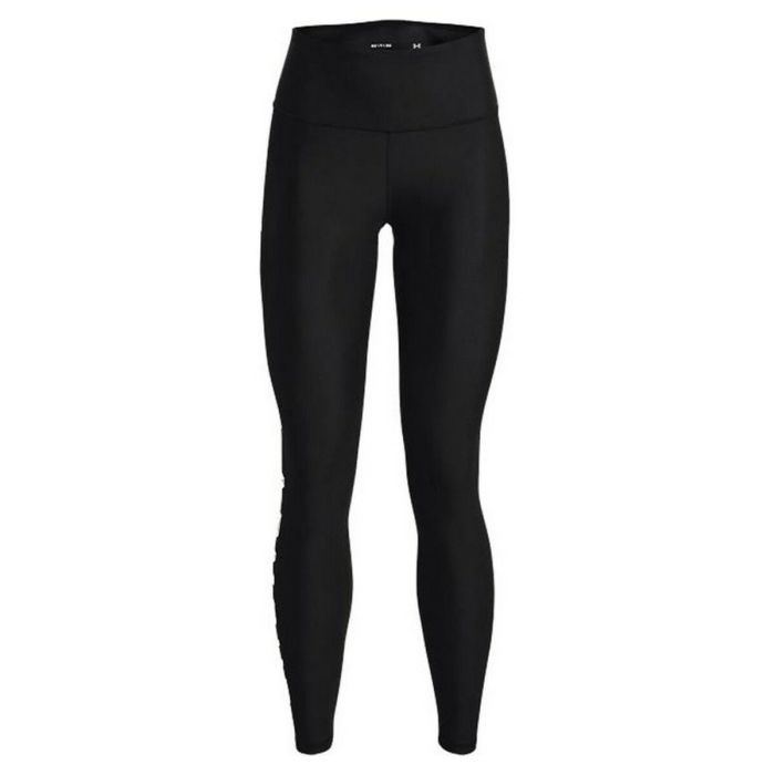 Mallas Deportivas de Mujer Under Armour HeatGear Branded Negro Mallas Deportivas de Mujer Under Armour HeatGear Branded Negro