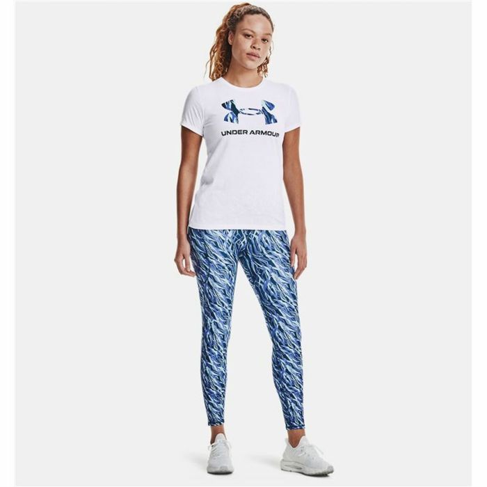 Camiseta de Manga Corta Mujer Under Armour Graphic Blanco 3