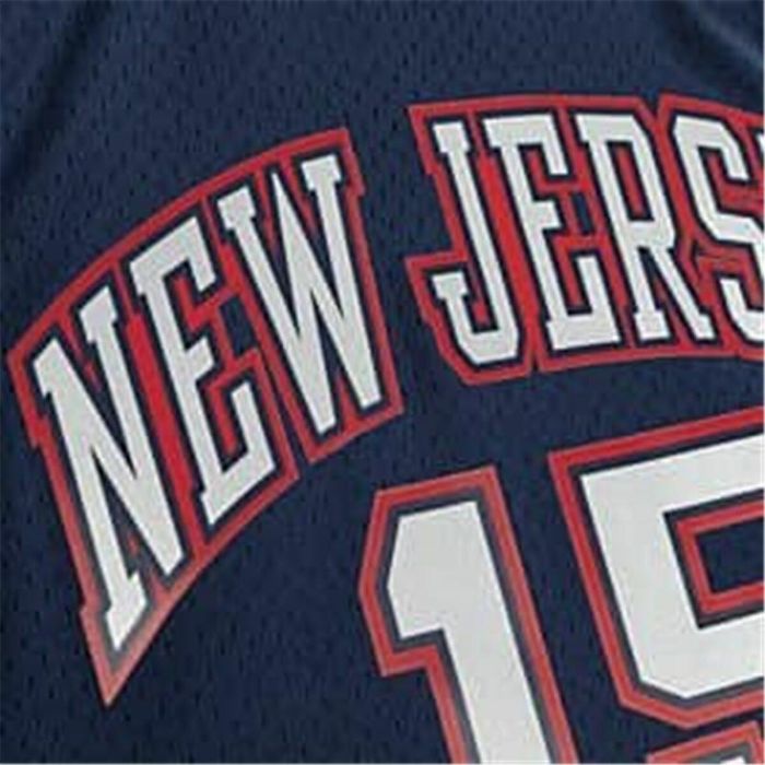 Camiseta de baloncesto Mitchell & Ness New Jersey Nets 2006-07 Nº15 Vince Carter Azul 2