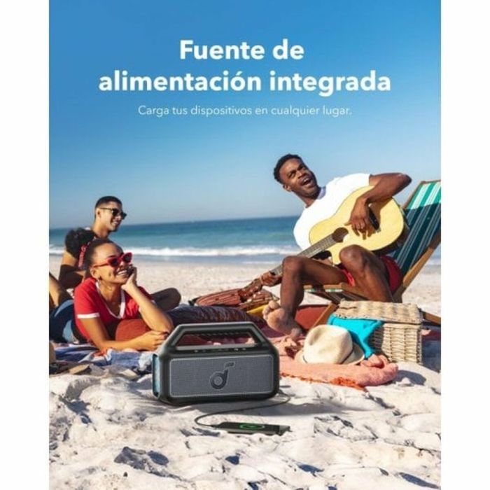 Altavoz Bluetooth Portátil Soundcore A3138011 Negro 80 W 1