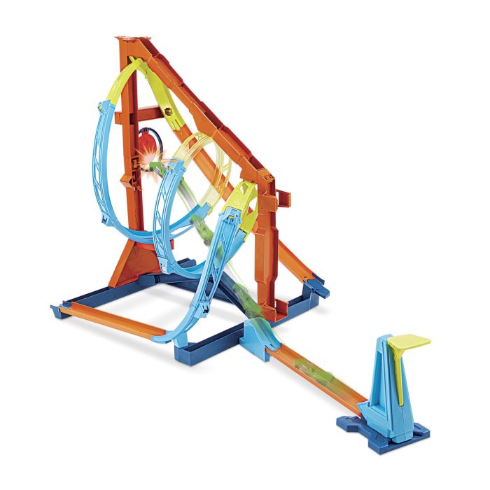 Pista de Carreras Hot Wheels Track Builder Unlimited: Infernal Spiral 2