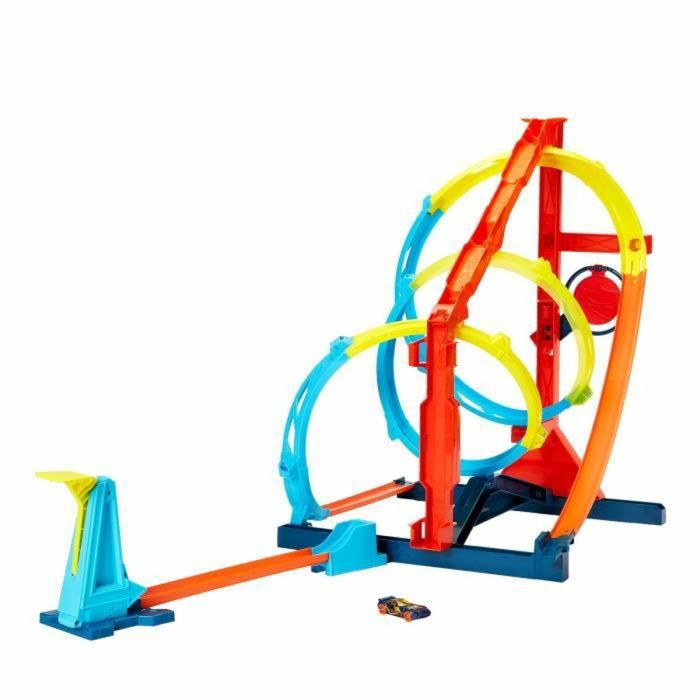 Pista de Carreras Hot Wheels Track Builder Unlimited: Infernal Spiral 5