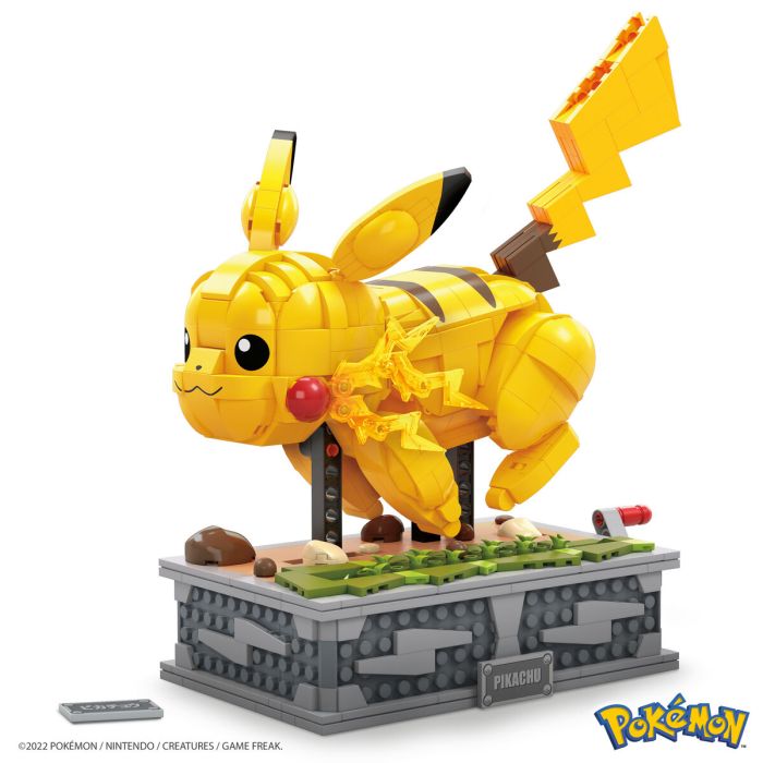 Kit de construcción Pokémon Mega Construx - Motion Pikachu 1095 Piezas 7