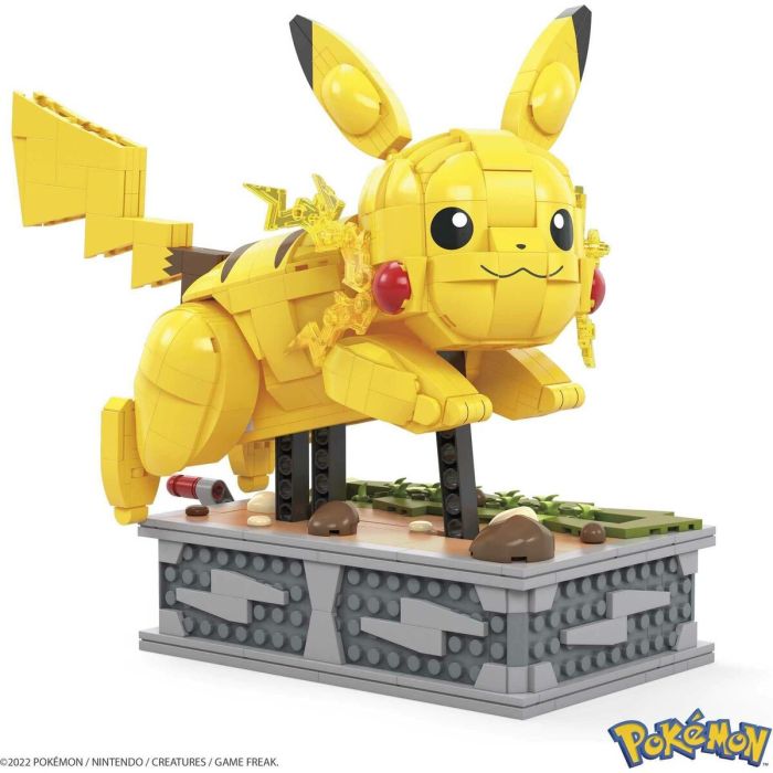 Kit de construcción Pokémon Mega Construx - Motion Pikachu 1095 Piezas 6